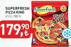 SUPERFRESH PİZZA KİNG 4'LÜ 780 G SUPERFRESH PİZZA KİNG 4'LÜ 780 G